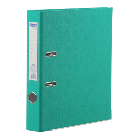 Папка-реєстратор BUROMAX (BM.3012-06c) А4, 50/55 мм (внутр./зовн.), бірюзовий